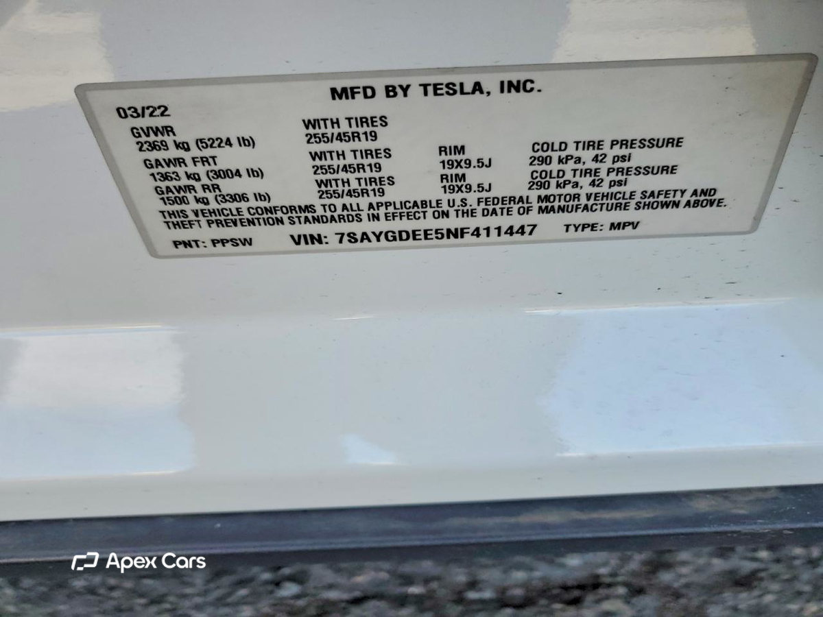 Tesla Model Y 2022