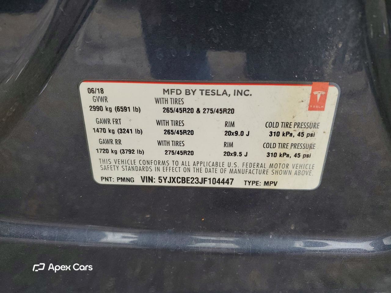 Tesla Model X 2018