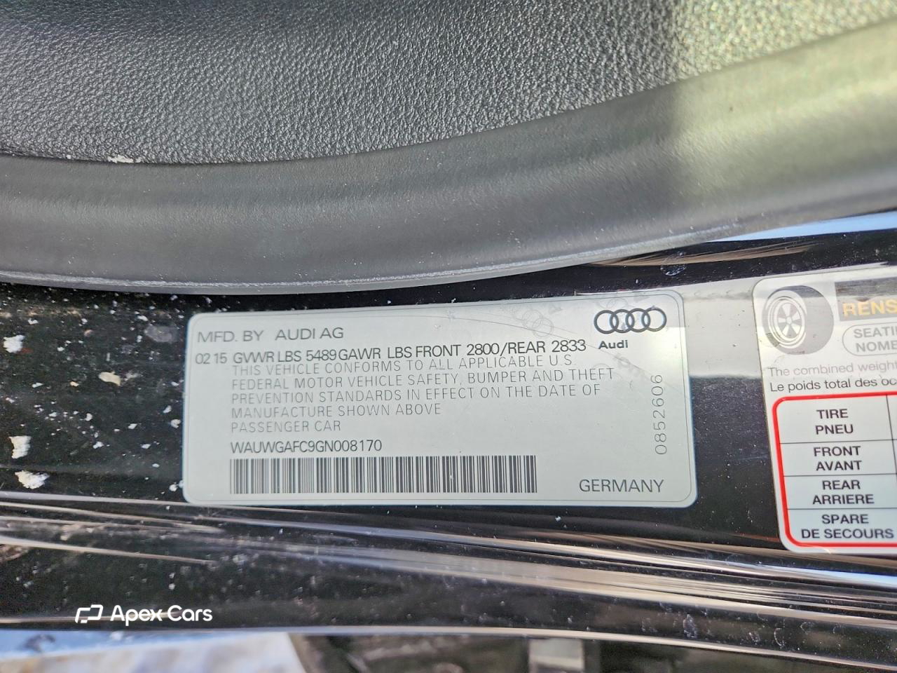 Audi A7 2016