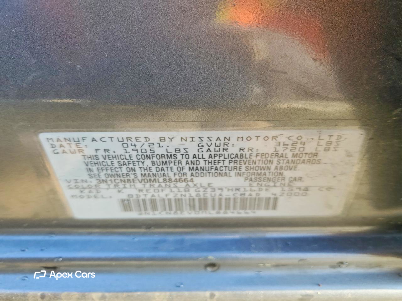 Nissan Versa 2021