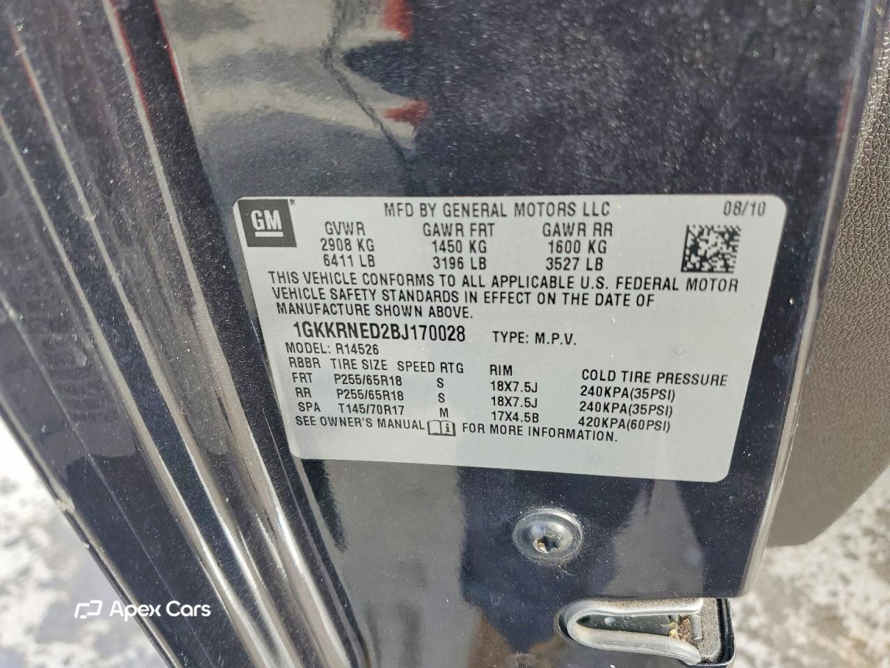 GMC Acadia 2011