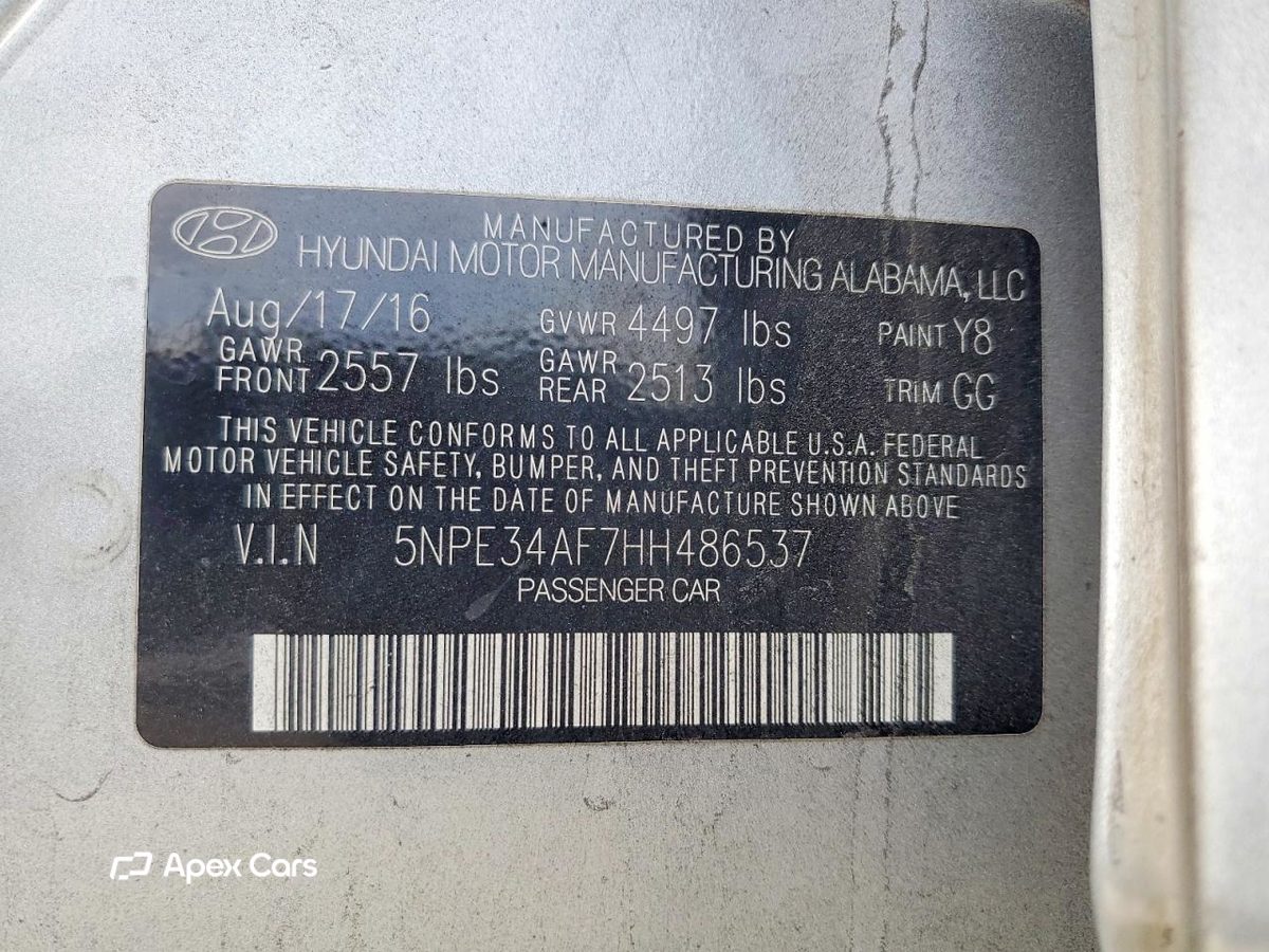Hyundai Sonata 2017