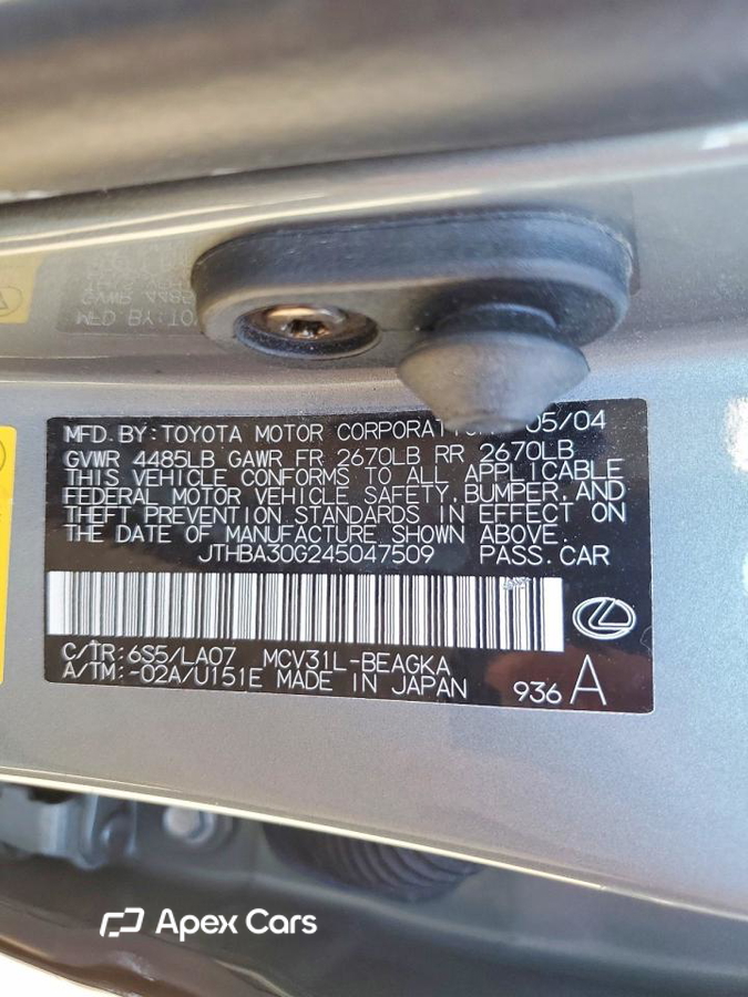 Lexus ES 2004