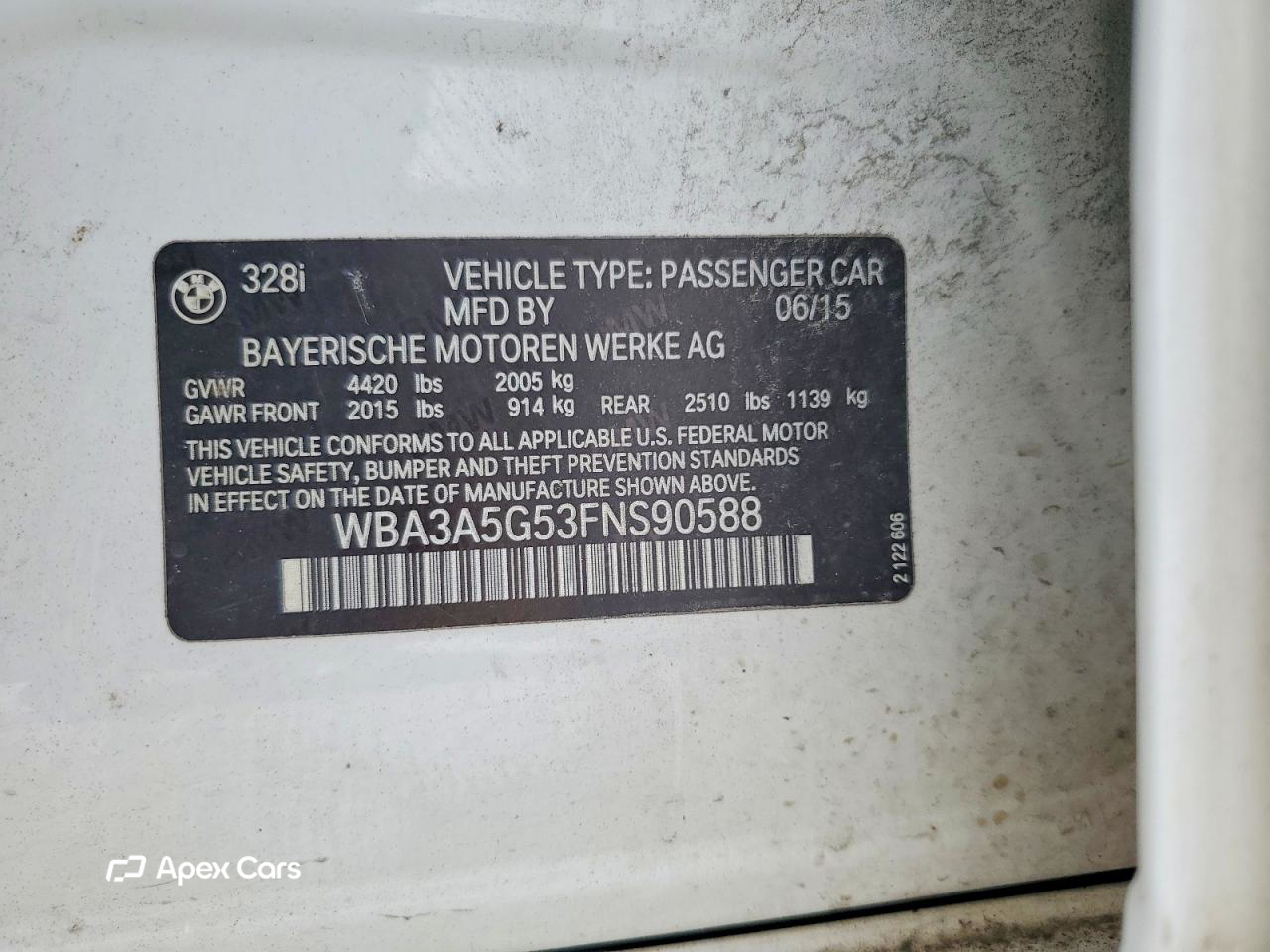 BMW Series 3 2015