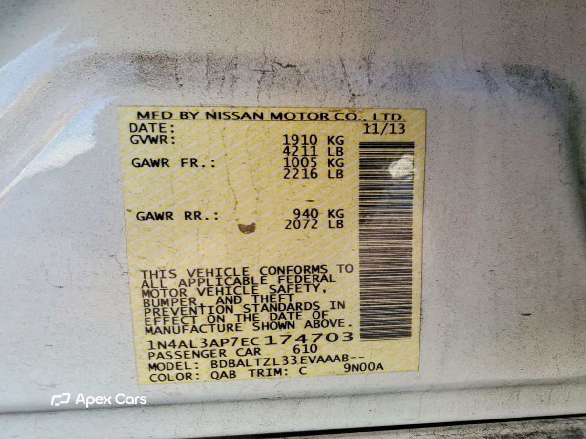 Nissan Altima 2014