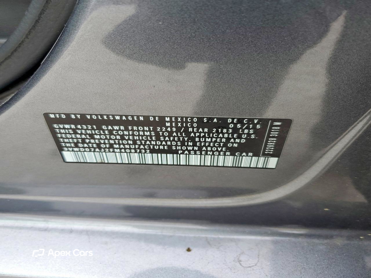 Volkswagen Jetta 2015