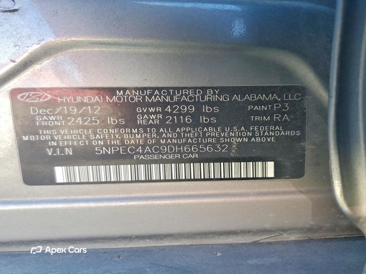 Hyundai Sonata 2013