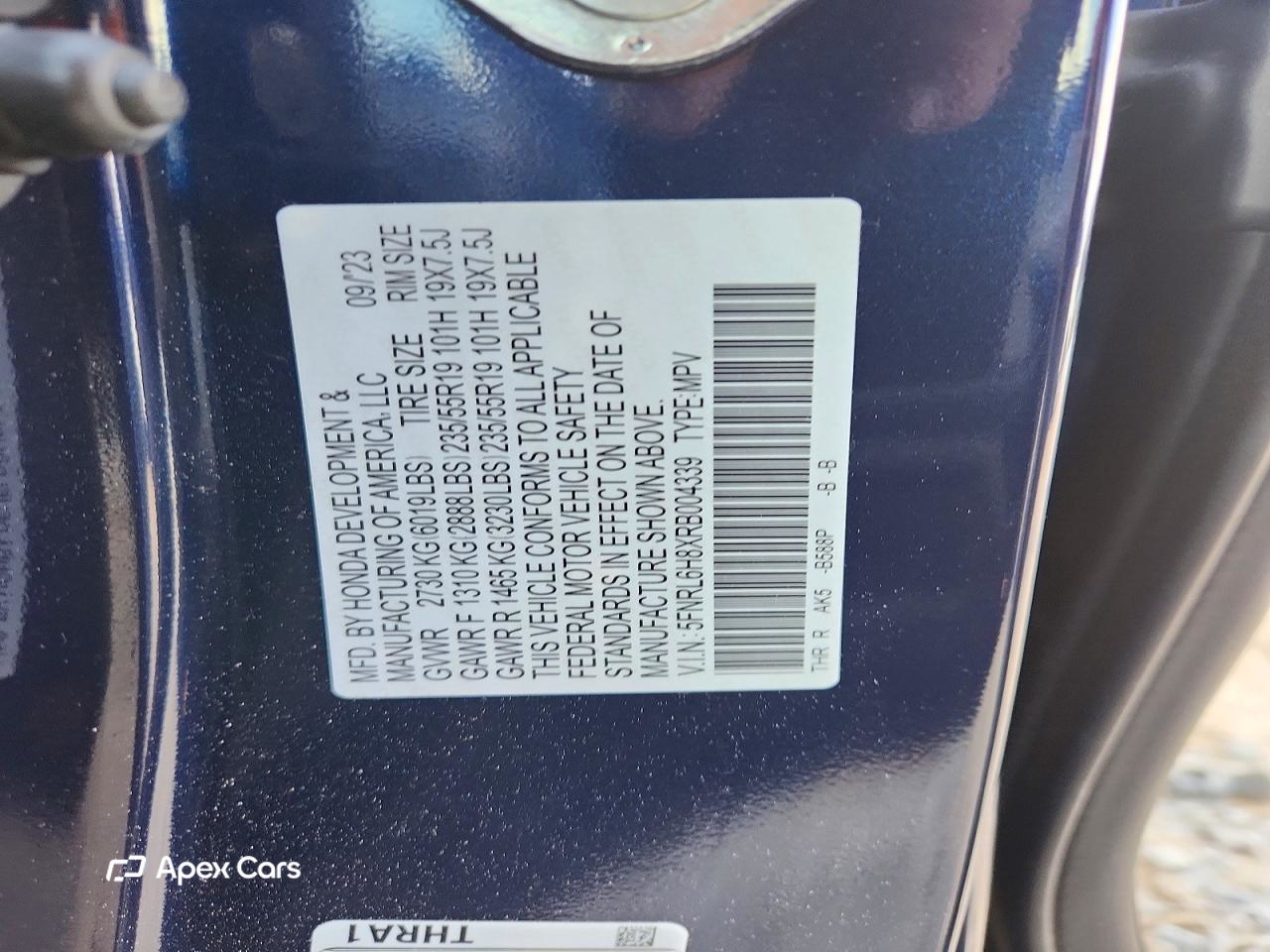 Honda Odyssey 2024