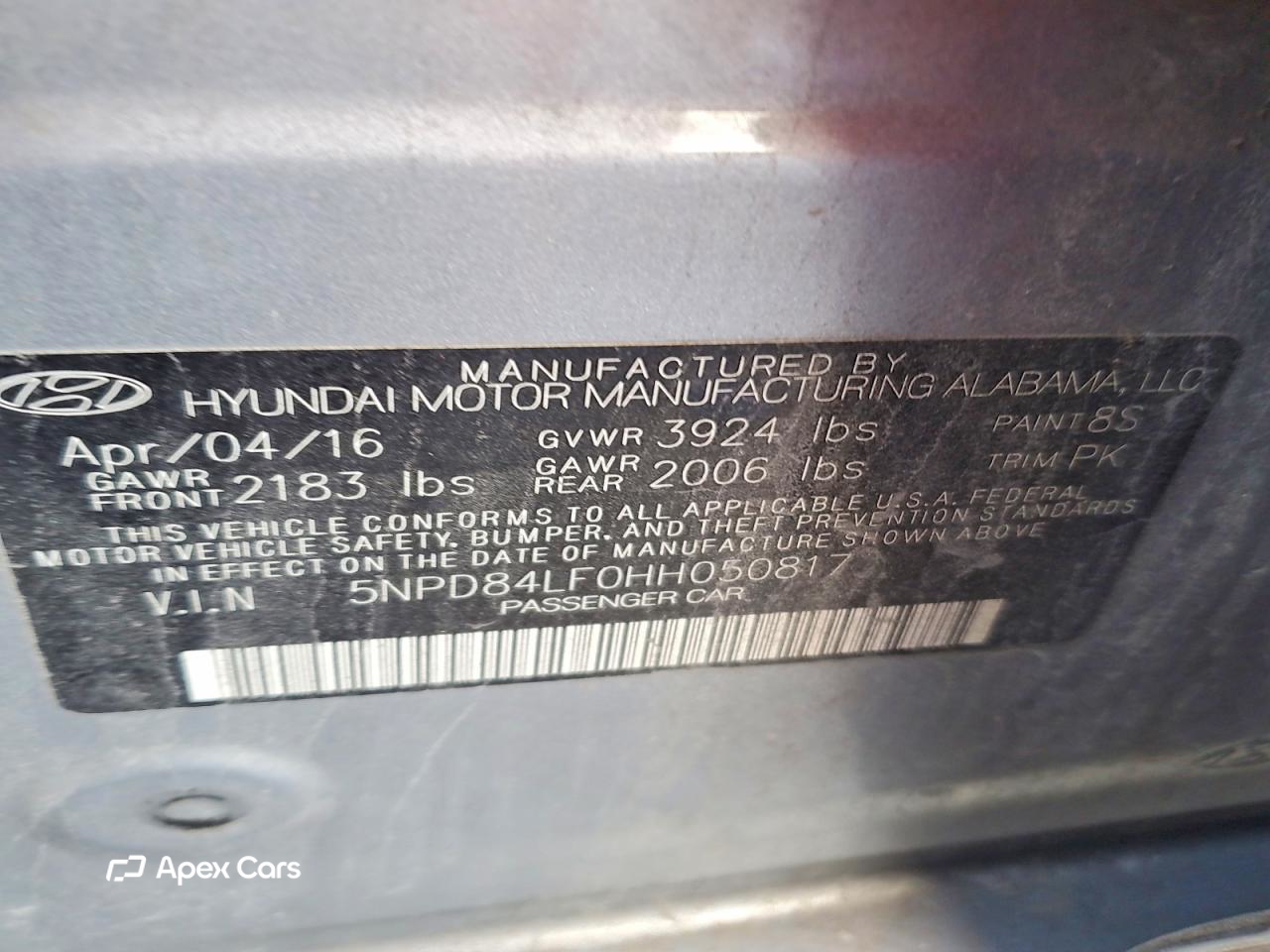 Hyundai Elantra 2017