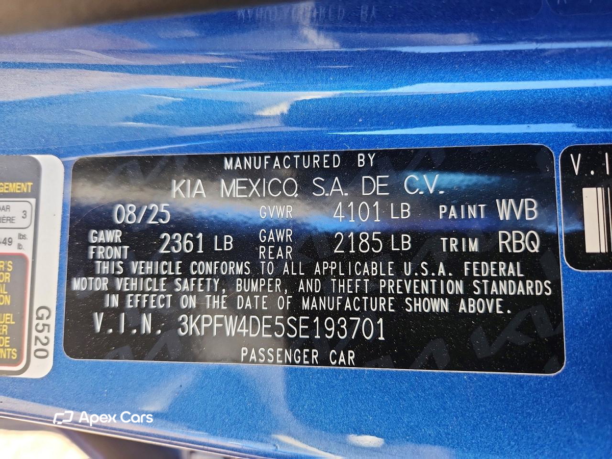 Kia K4 2025