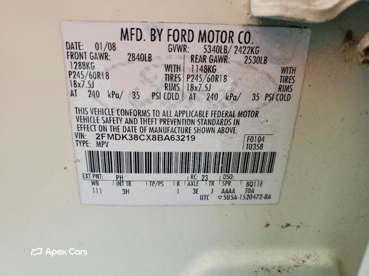 Ford Edge 2008