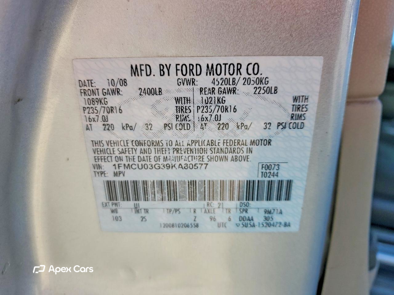 Ford Escape 2009
