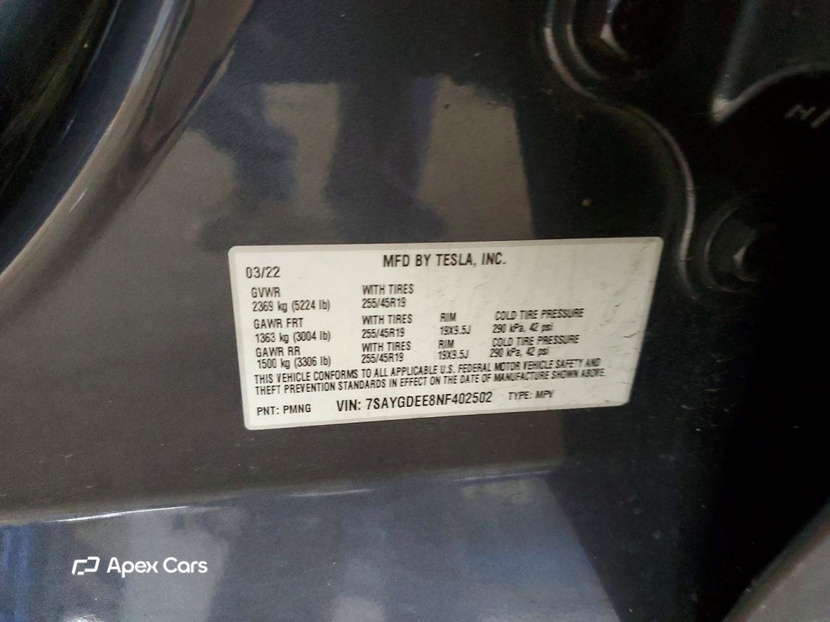 Tesla Model Y 2022
