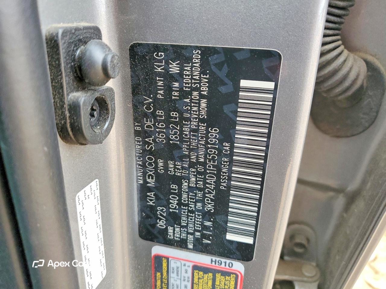 Kia Rio 2023