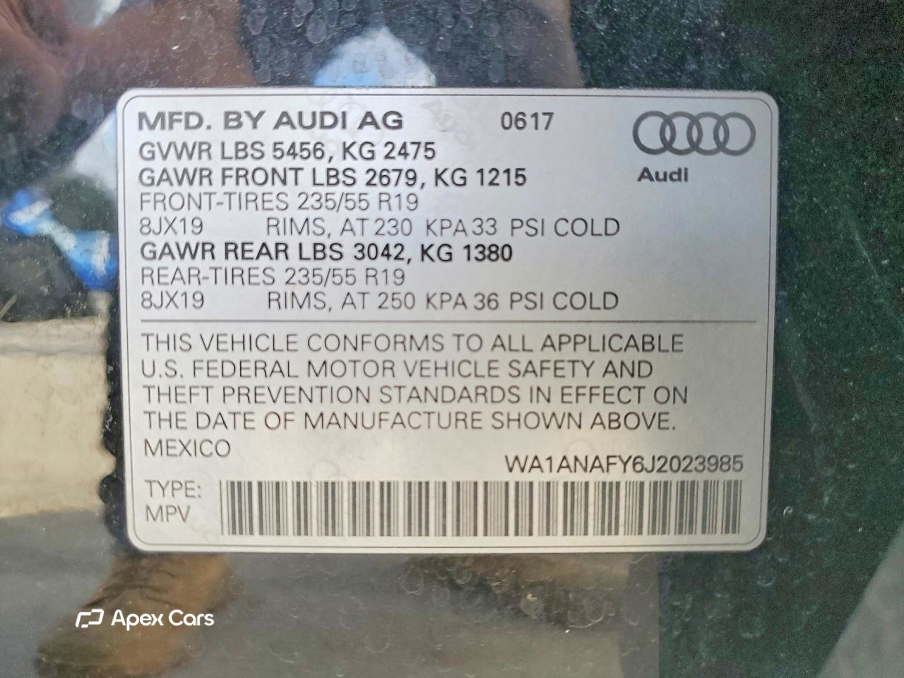 Audi Q5 2018