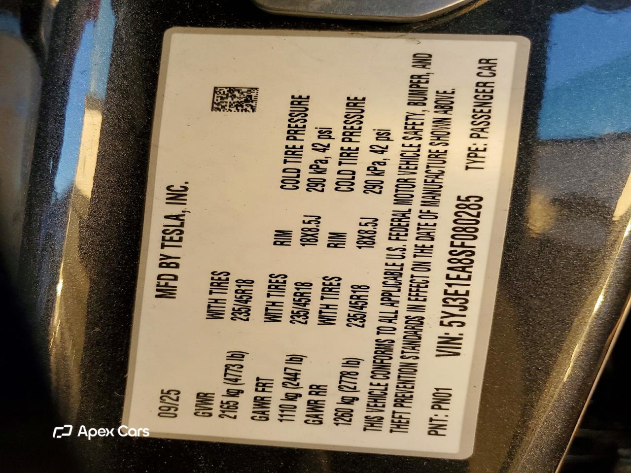 Tesla Model 3 2025