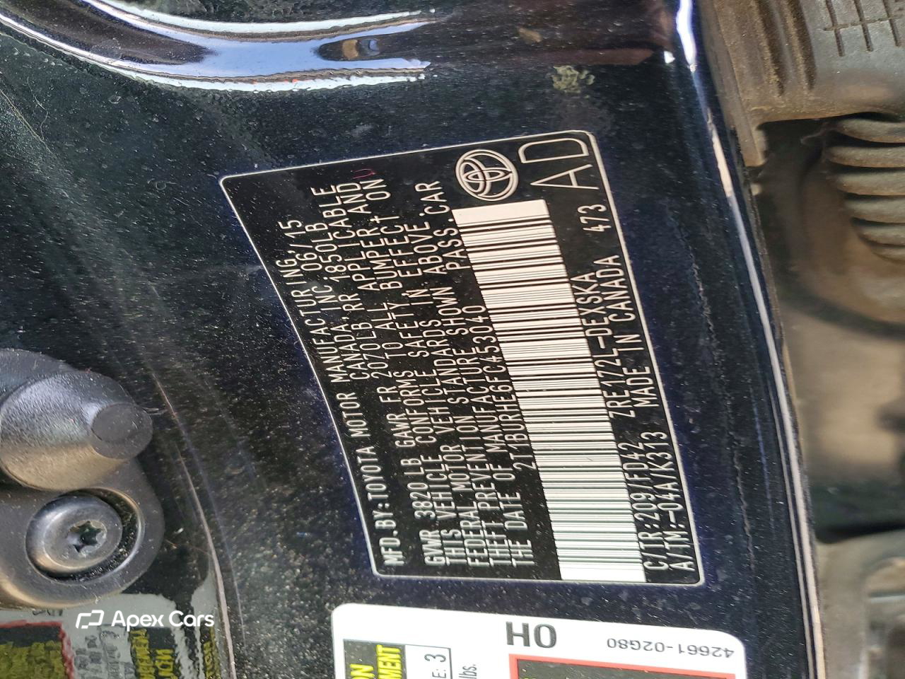 Toyota Corolla 2015