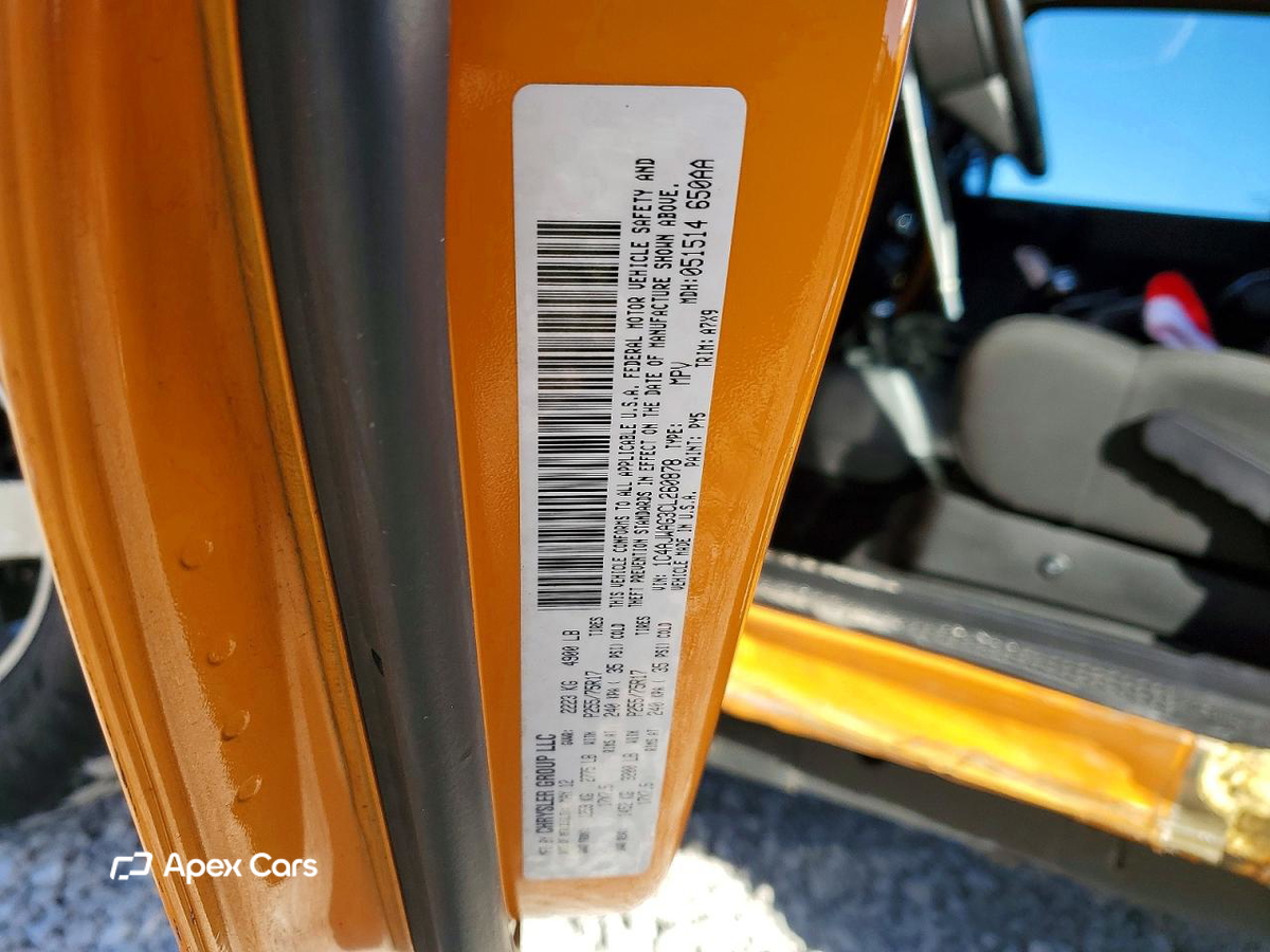 Jeep Wrangler 2012