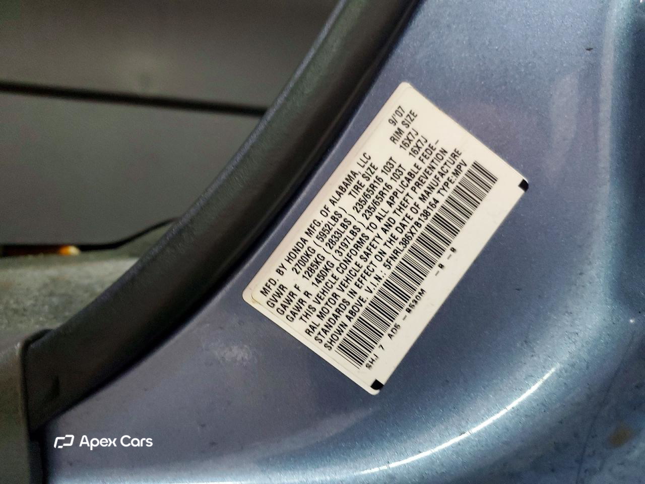 Honda Odyssey 2007