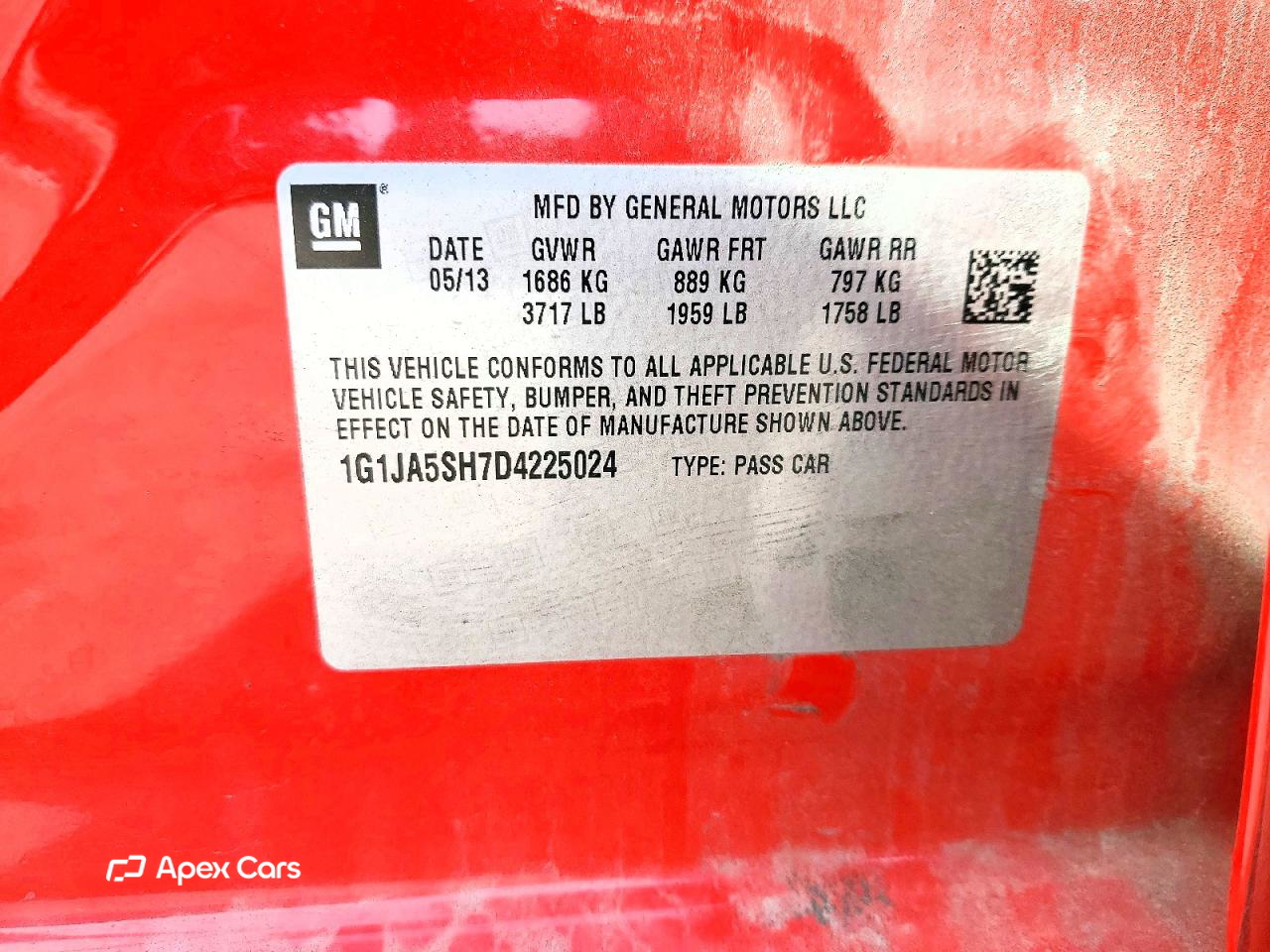 Chevrolet Sonic 2013