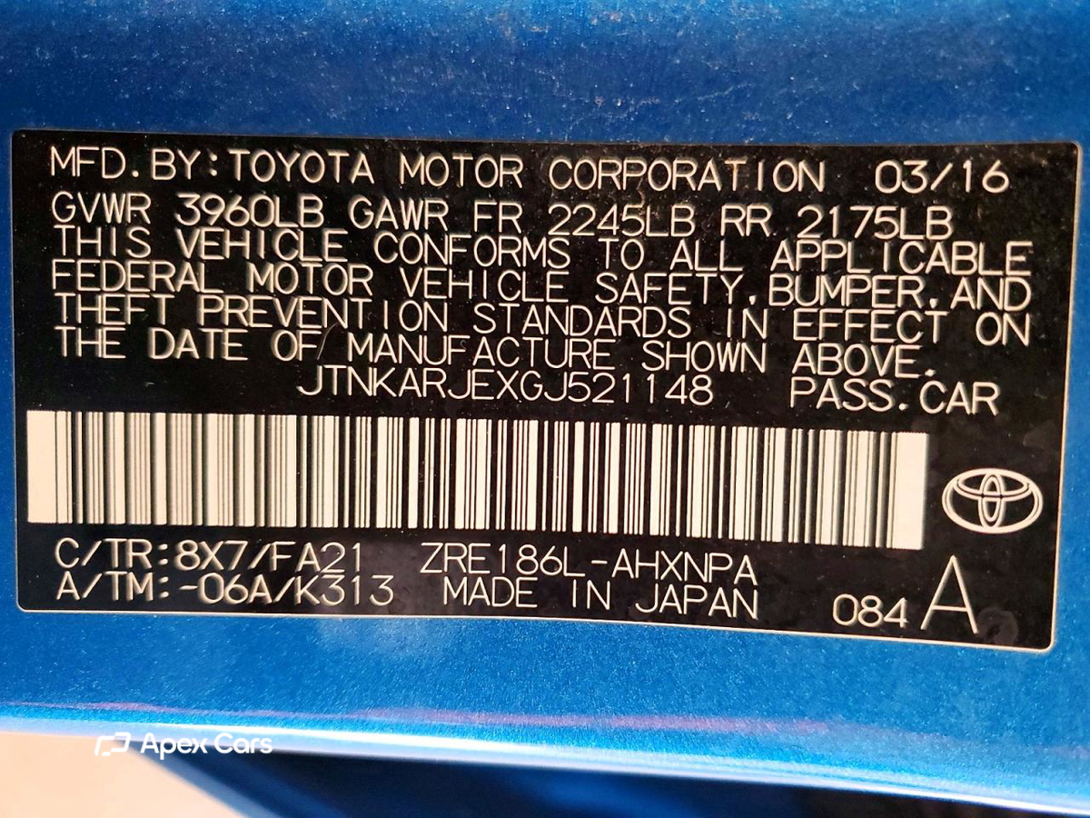 Toyota  2016