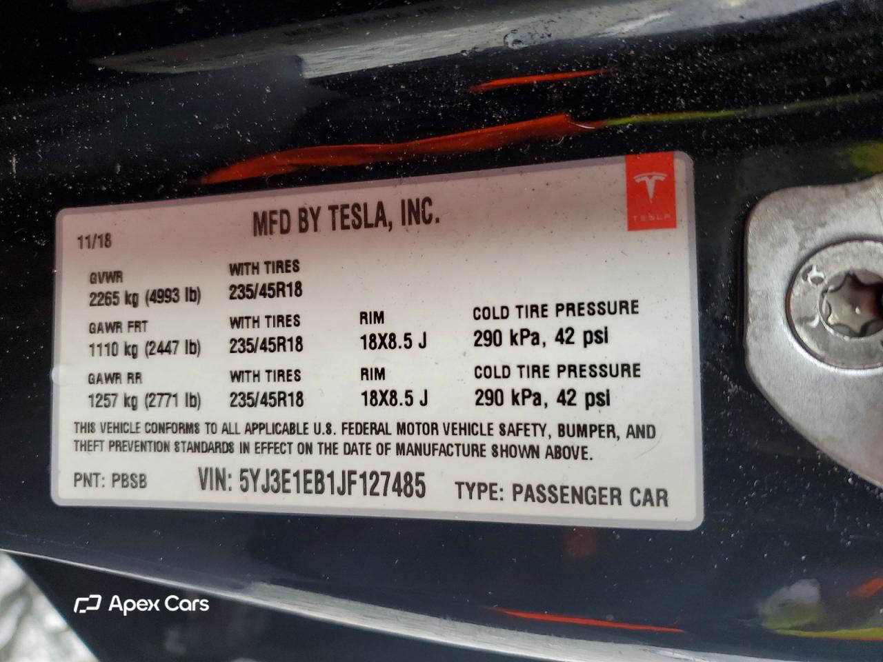 Tesla Model 3 2018