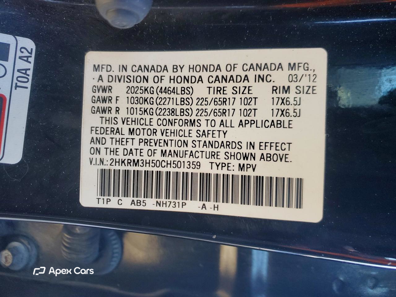 Honda CR-V 2012