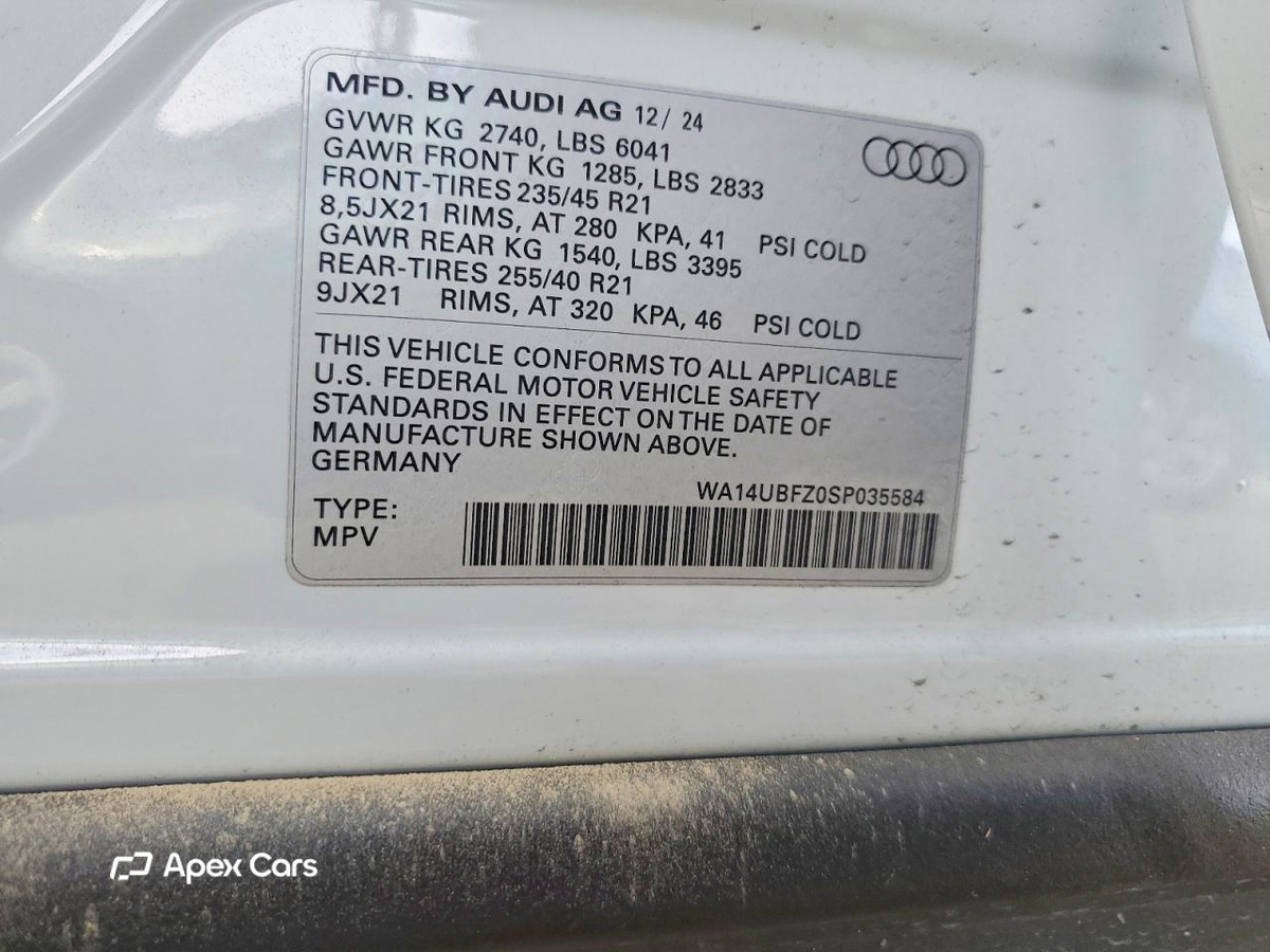 Audi Q4 e-tron 2025