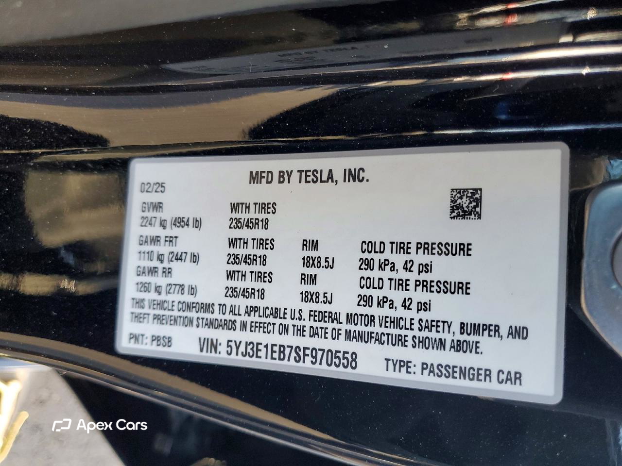 Tesla Model 3 2025