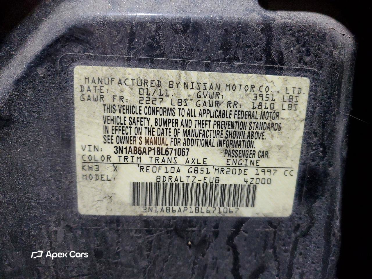 Nissan Sentra 2011