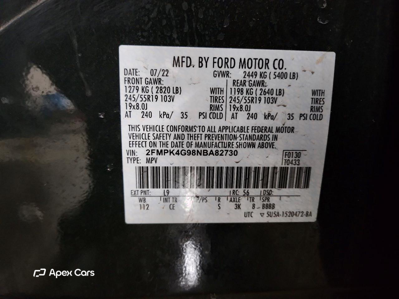 Ford Edge 2022