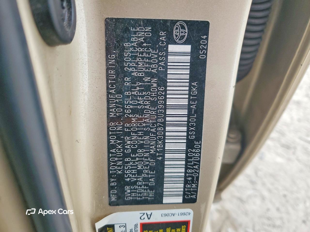 Toyota Avalon 2011