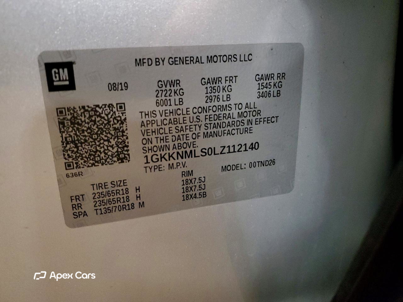GMC Acadia 2020