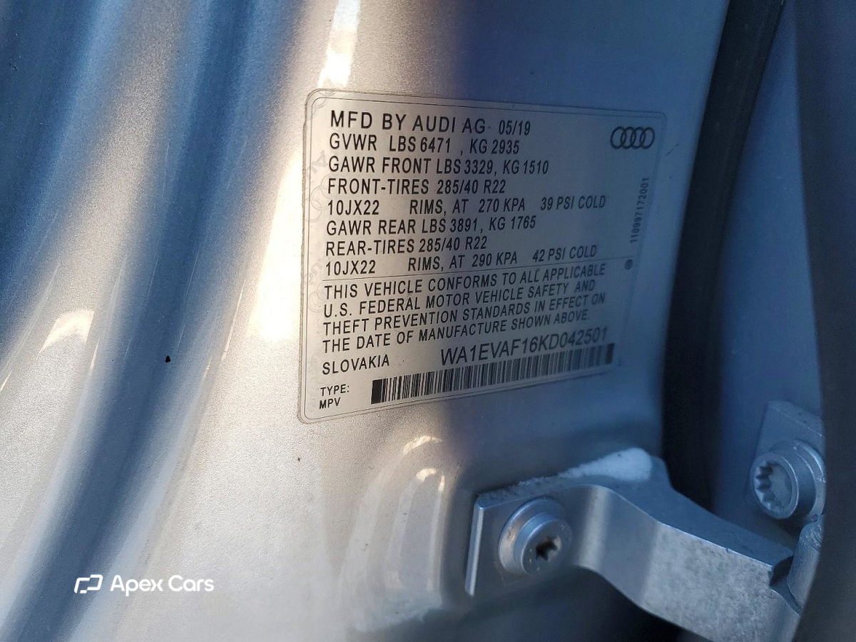 Audi Q8 2019