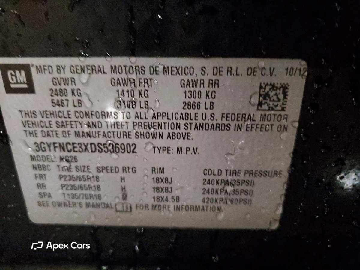 Cadillac SRX 2013