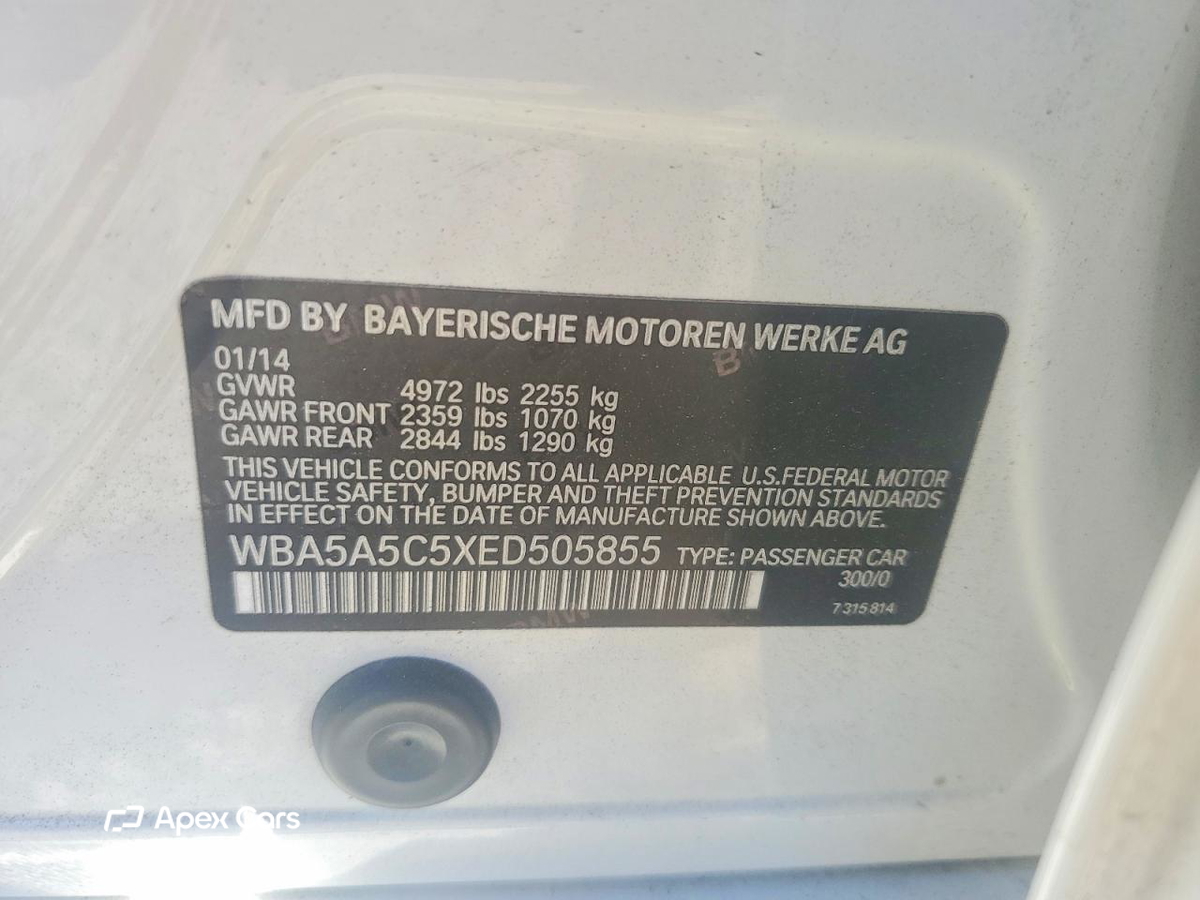 BMW Series 5 2014