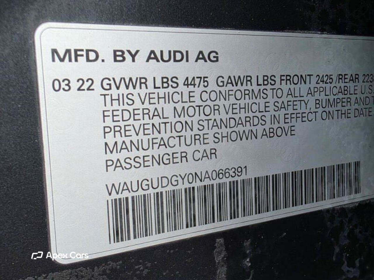 Audi A3 2022