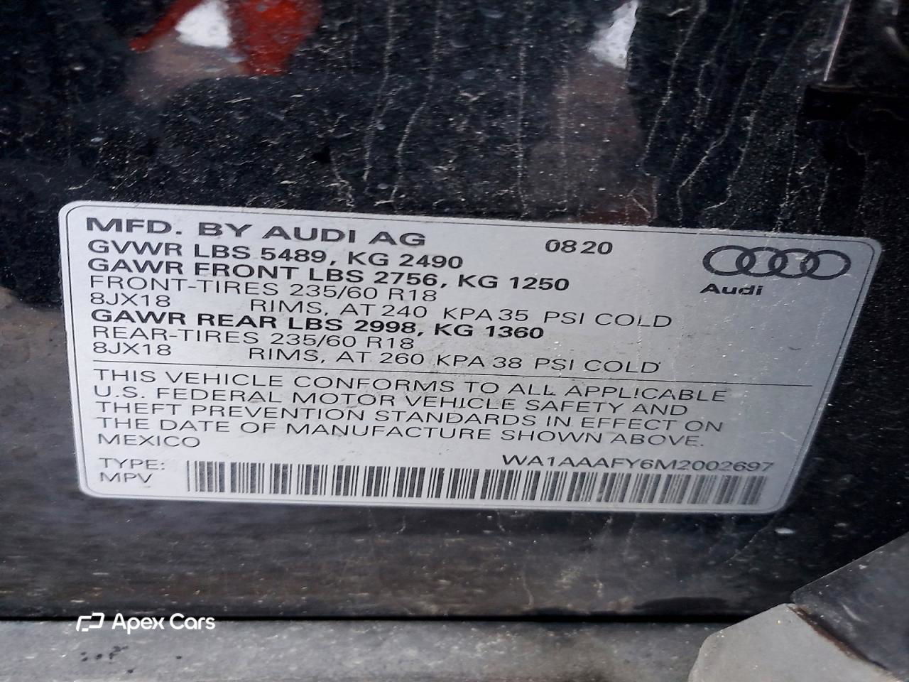 Audi Q5 2021