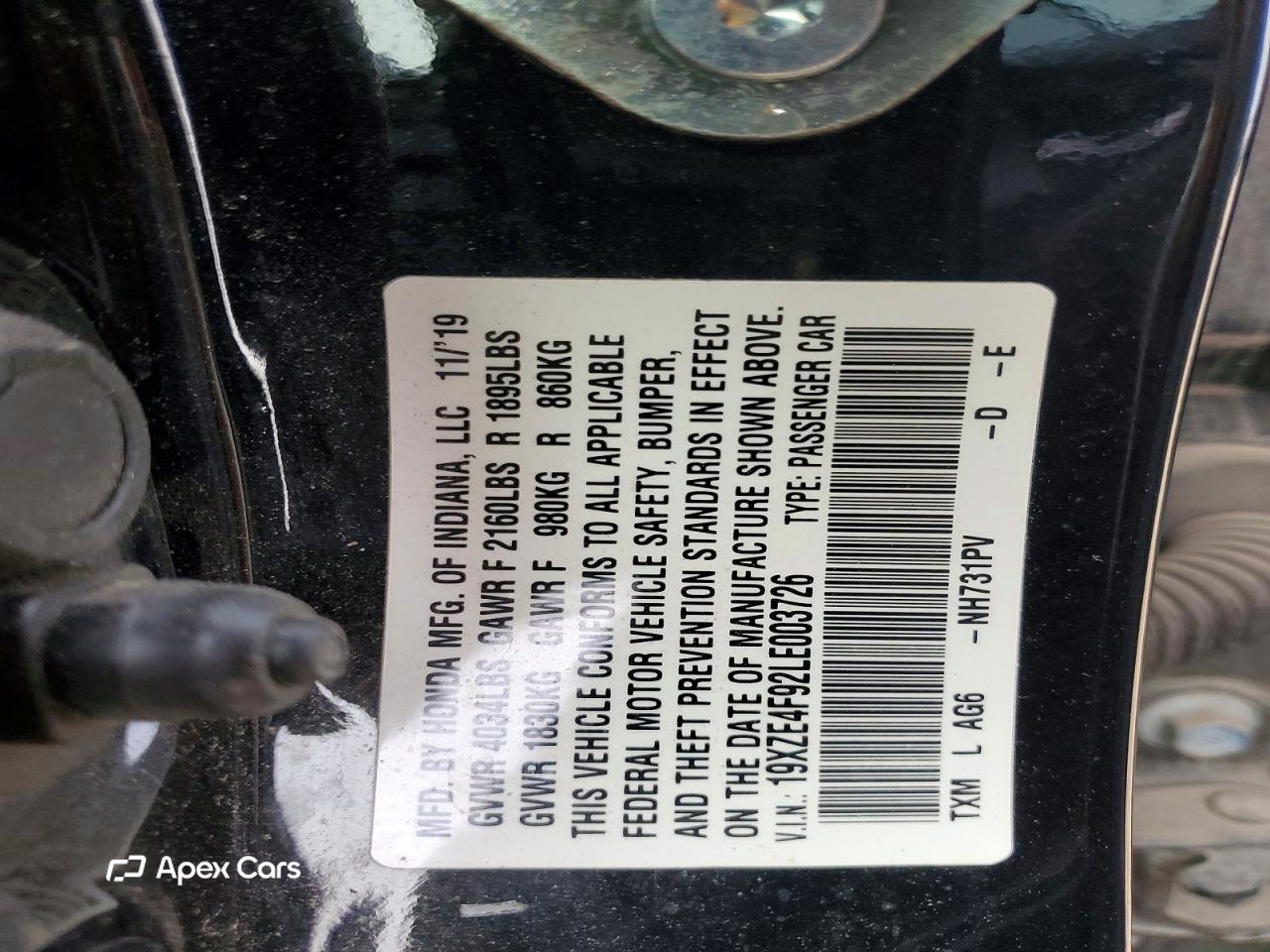 Honda Insight 2020