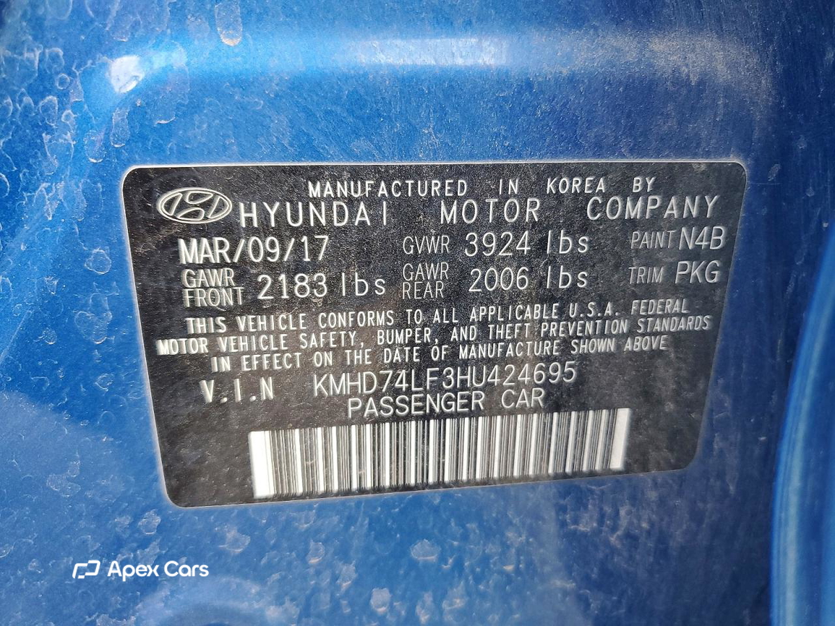 Hyundai Elantra 2017