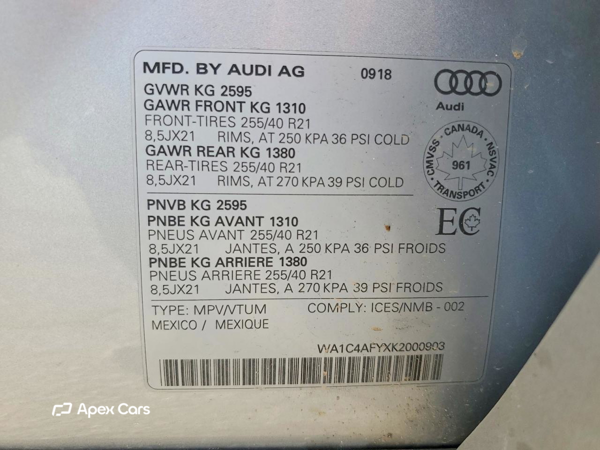 Audi SQ5 2019