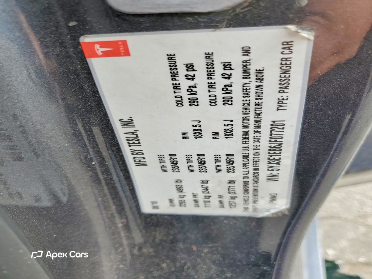 Tesla Model 3 2018