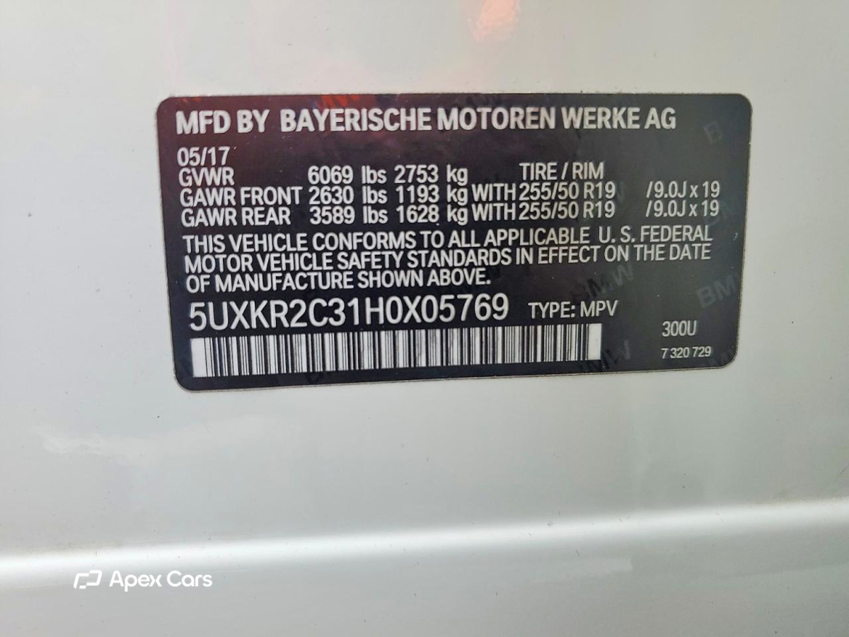 BMW X5 2017