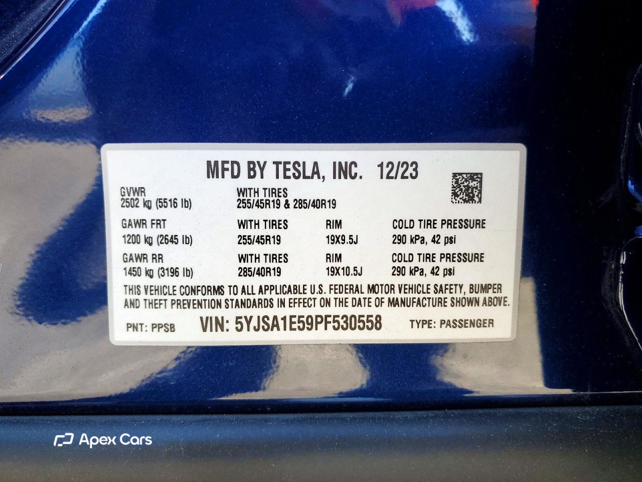 Tesla Model S 2023