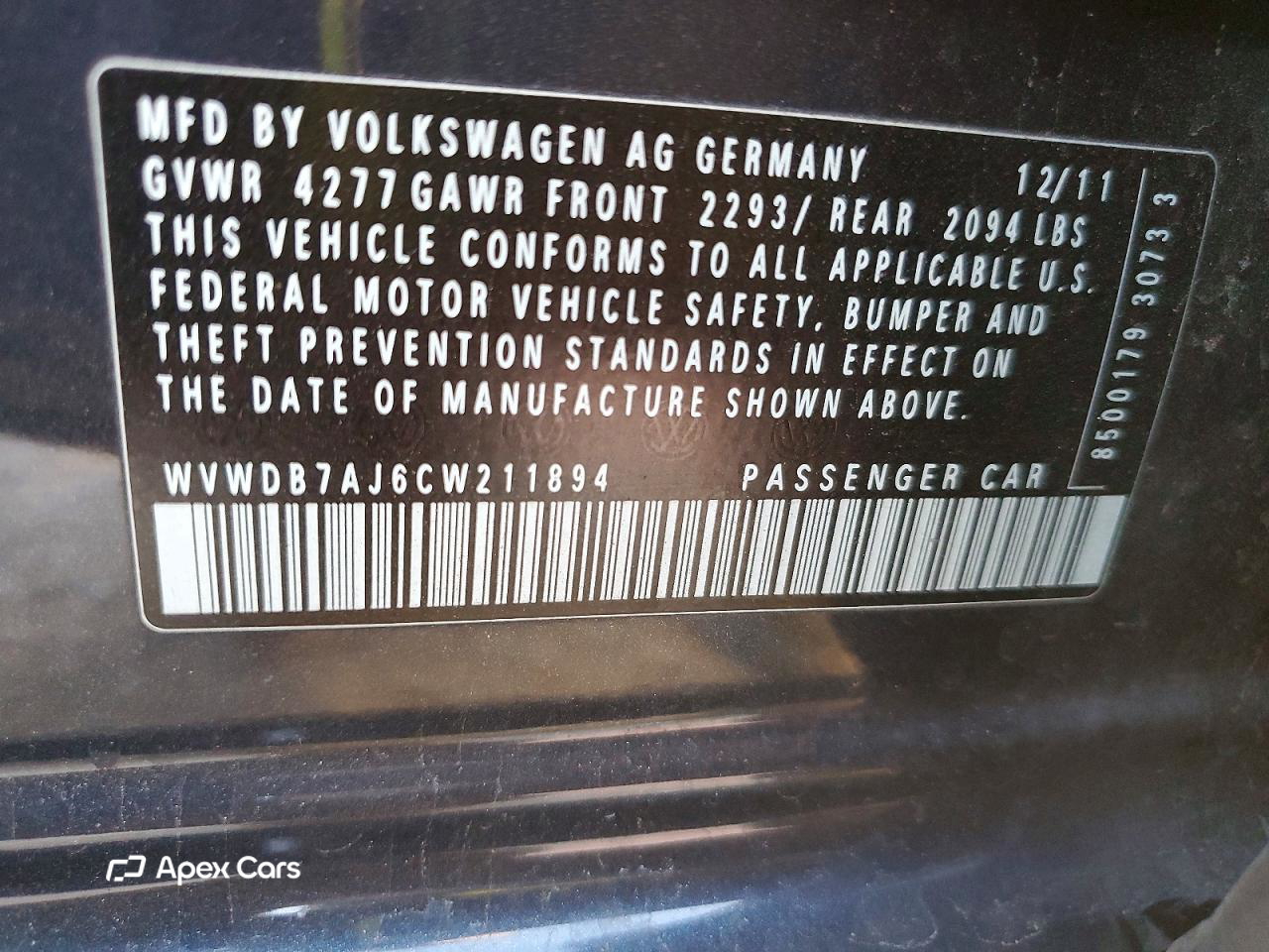 Volkswagen Golf 2012