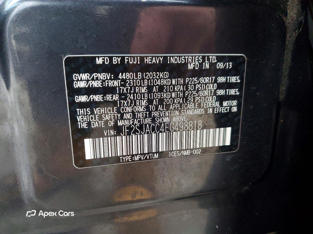 Subaru Forester 2014
