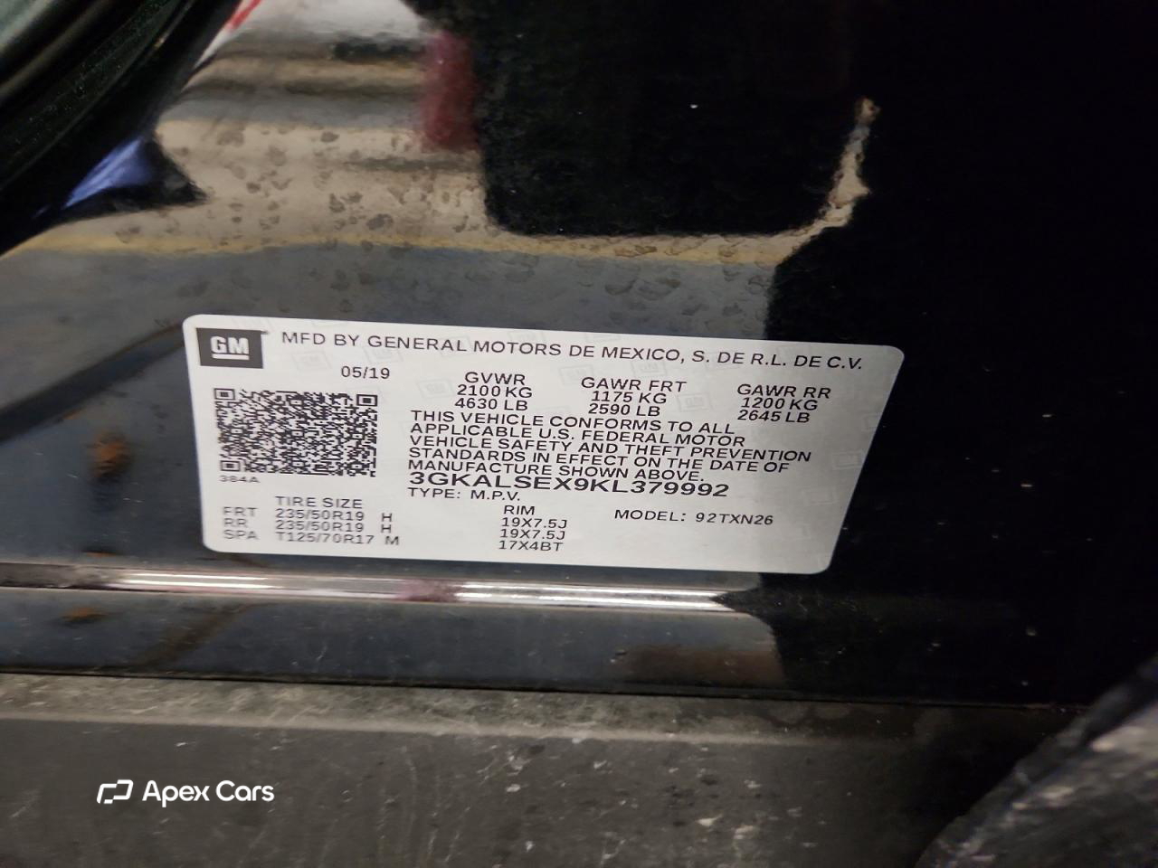 GMC Terrain 2019