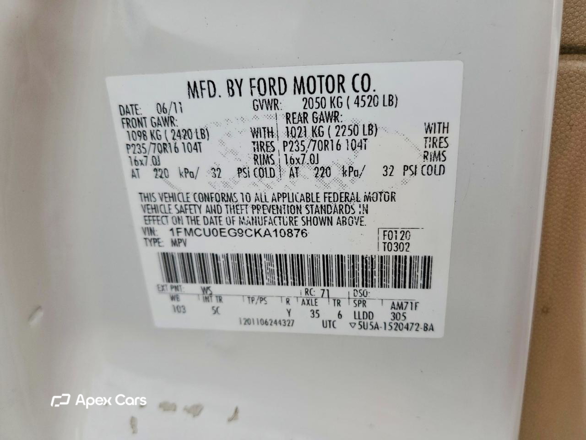 Ford Escape 2012