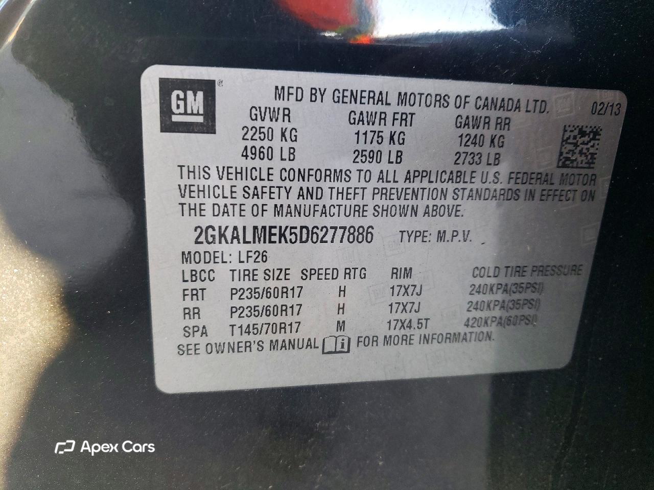 GMC Terrain 2013