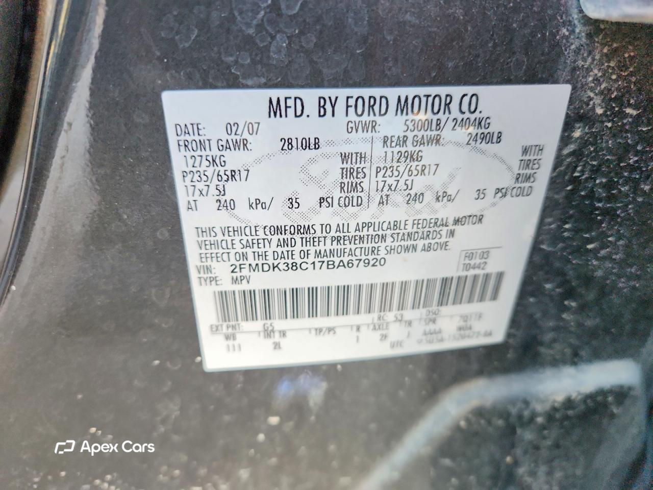 Ford Edge 2007